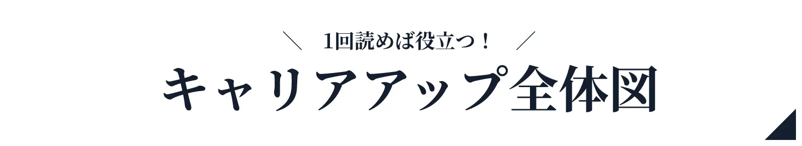 キャリアアップ全体図